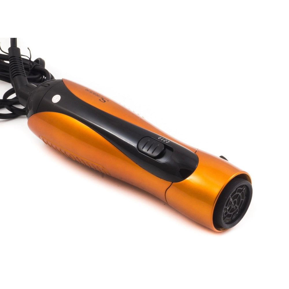 Trade Shop - Piastra Spazzola Arriccia Capelli Elettrica Accessori 800w Rotazione 360 Hb-812 -