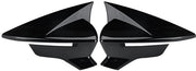 Kit di protezione per specchi laterali - 2x cappotti ABS - Nero lucido - Compatibile con SEAT Leon MK3 5F ST FR Cupra I/b*iza Mk5 Arona KJ7 2017-2020 - di alta qualità e duraturo