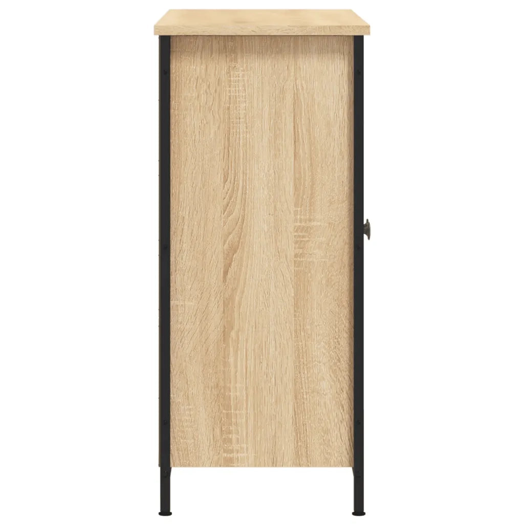 Credenza Rovere Sonoma 100x33x75 cm in Legno Multistrato 835550