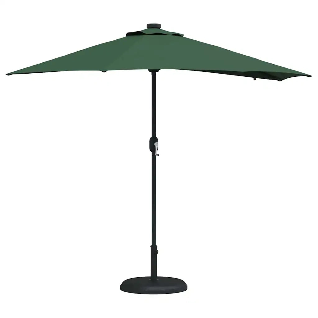Ombrello da giardino Verde 294 x 150 x 223 cm 42003260