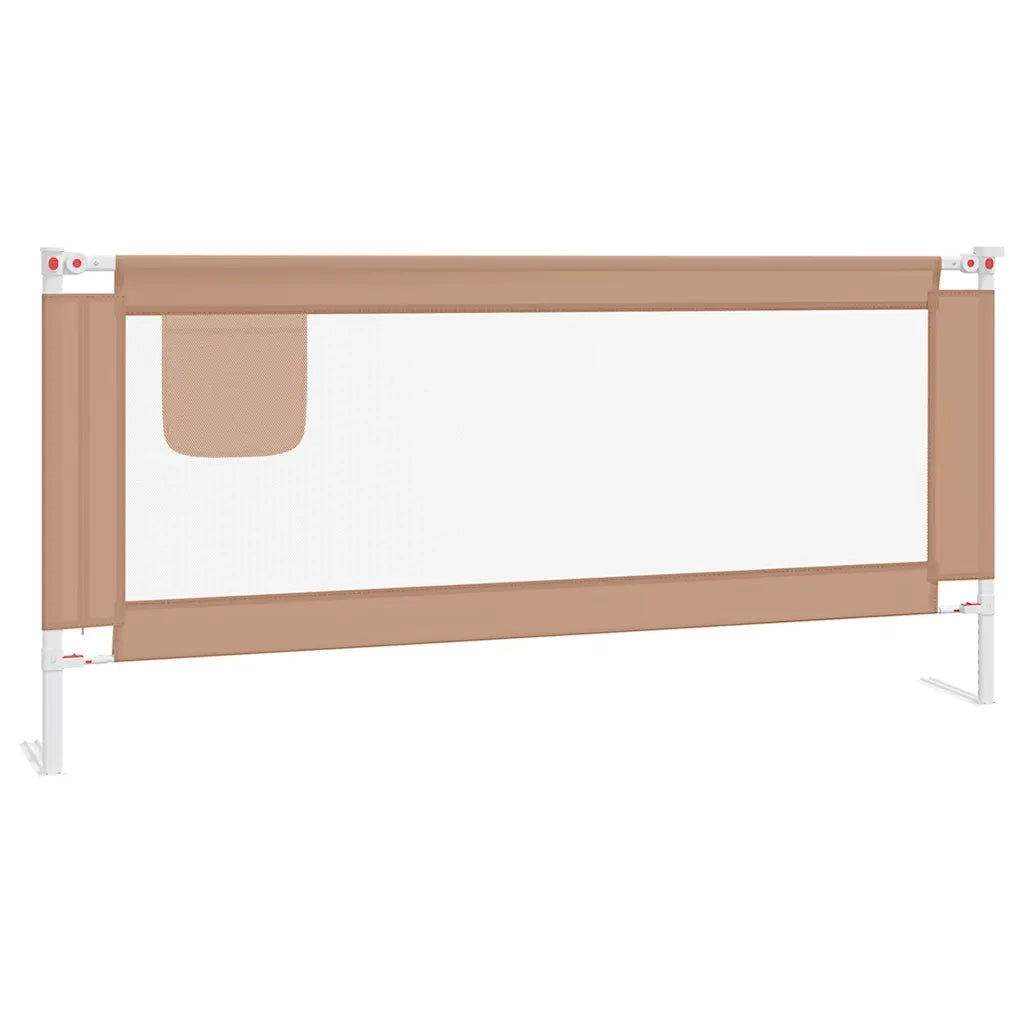 Sponda Letto di Sicurezza per Bambini Talpa 200x25cm in Tessuto 10224