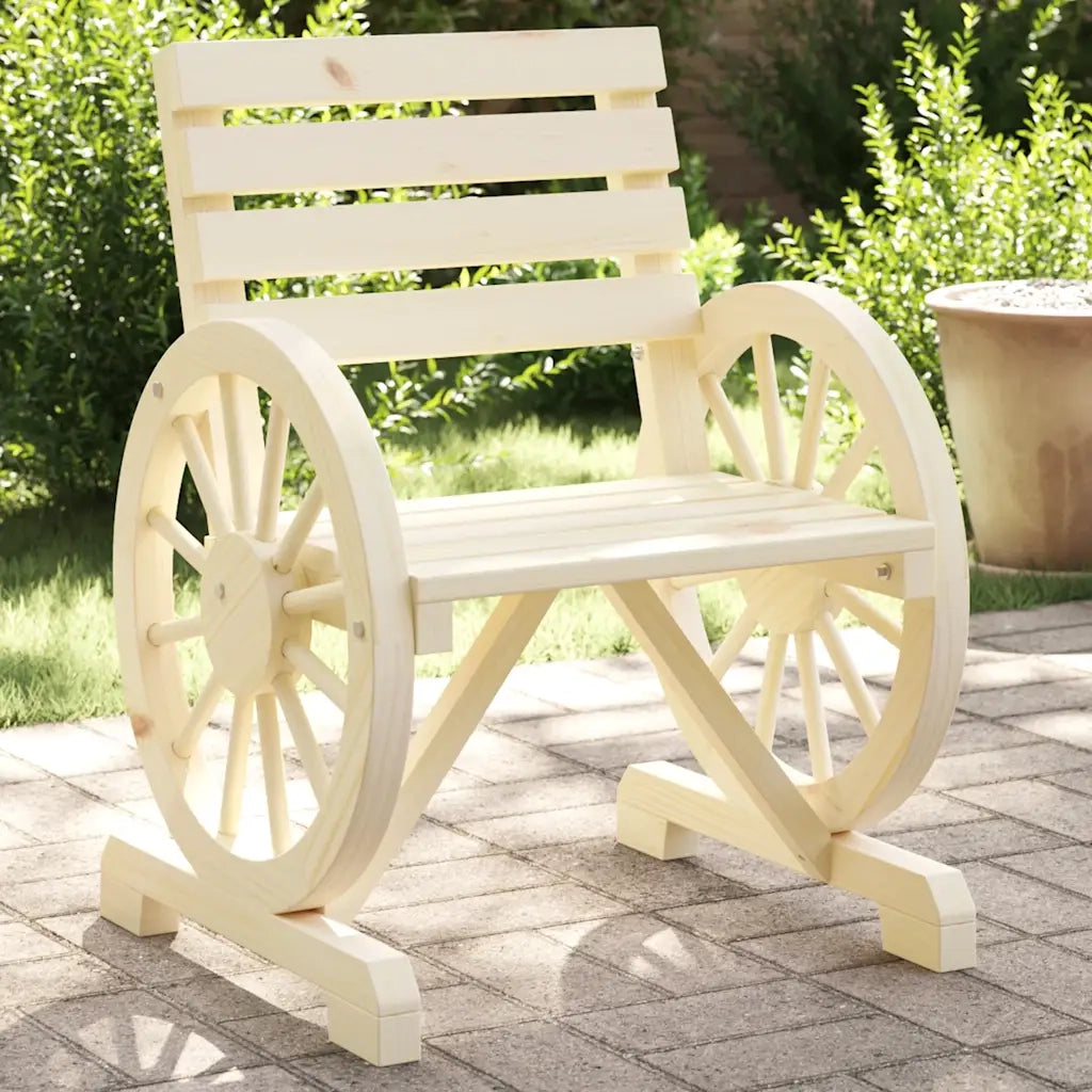 Sedie da Giardino 2 pz | Sedie da Esterno 58x58x78,5 cm in Legno Massello di Abete