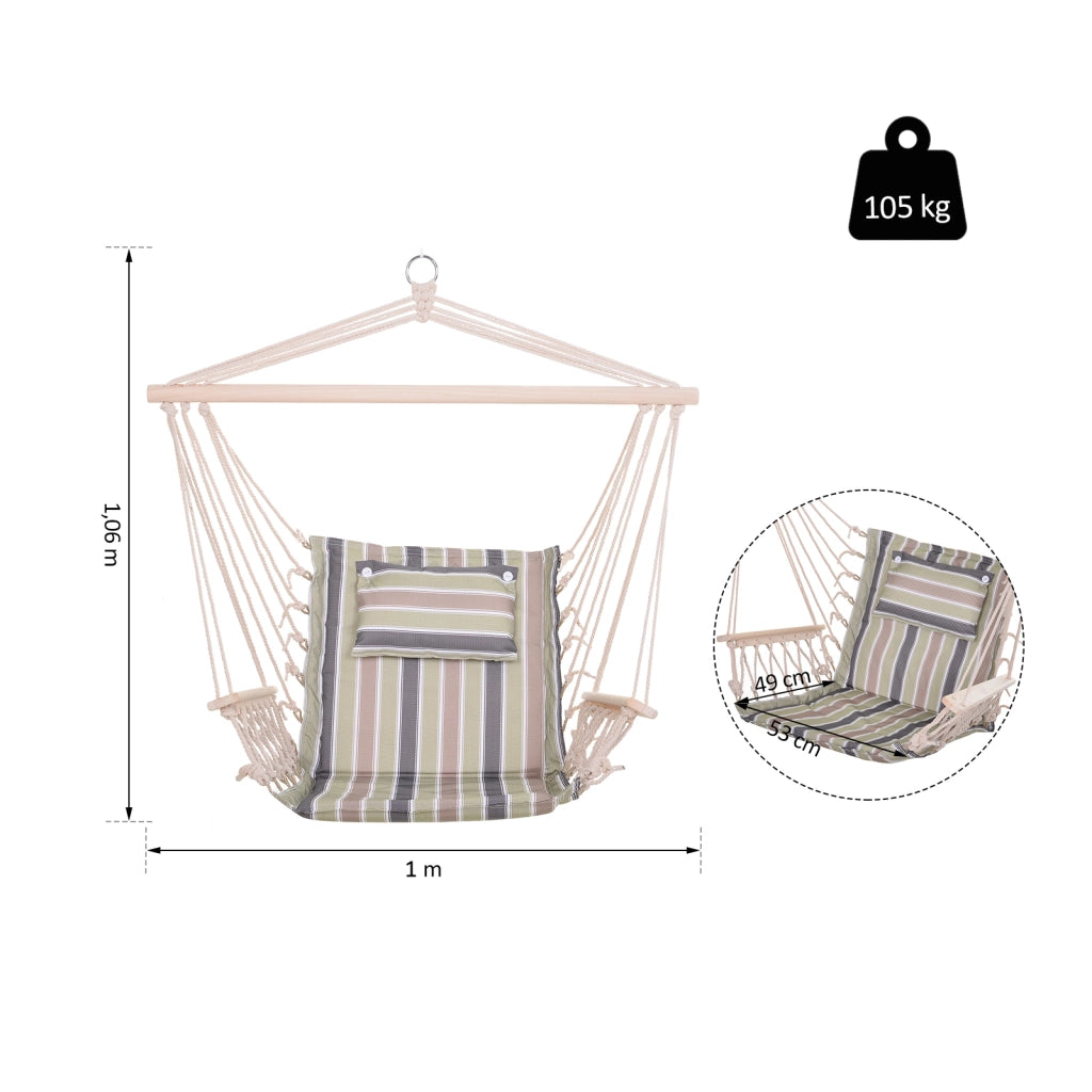 Amaca da Viaggio Portatile ¨C zephmum ¨C Multicolore 100x49x106 cm