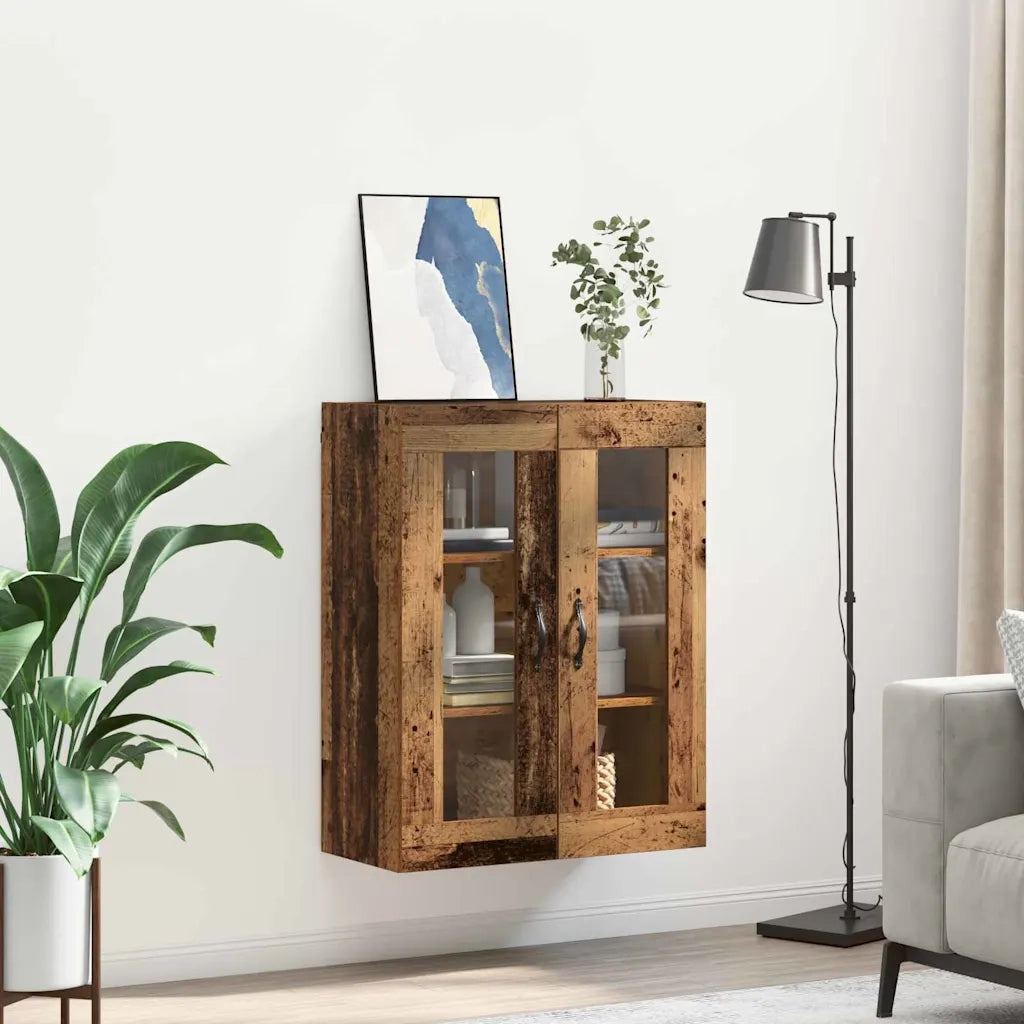 Pensile | Mobile a Parete Legno vecchio 69,5 x 34 x 90 cm
