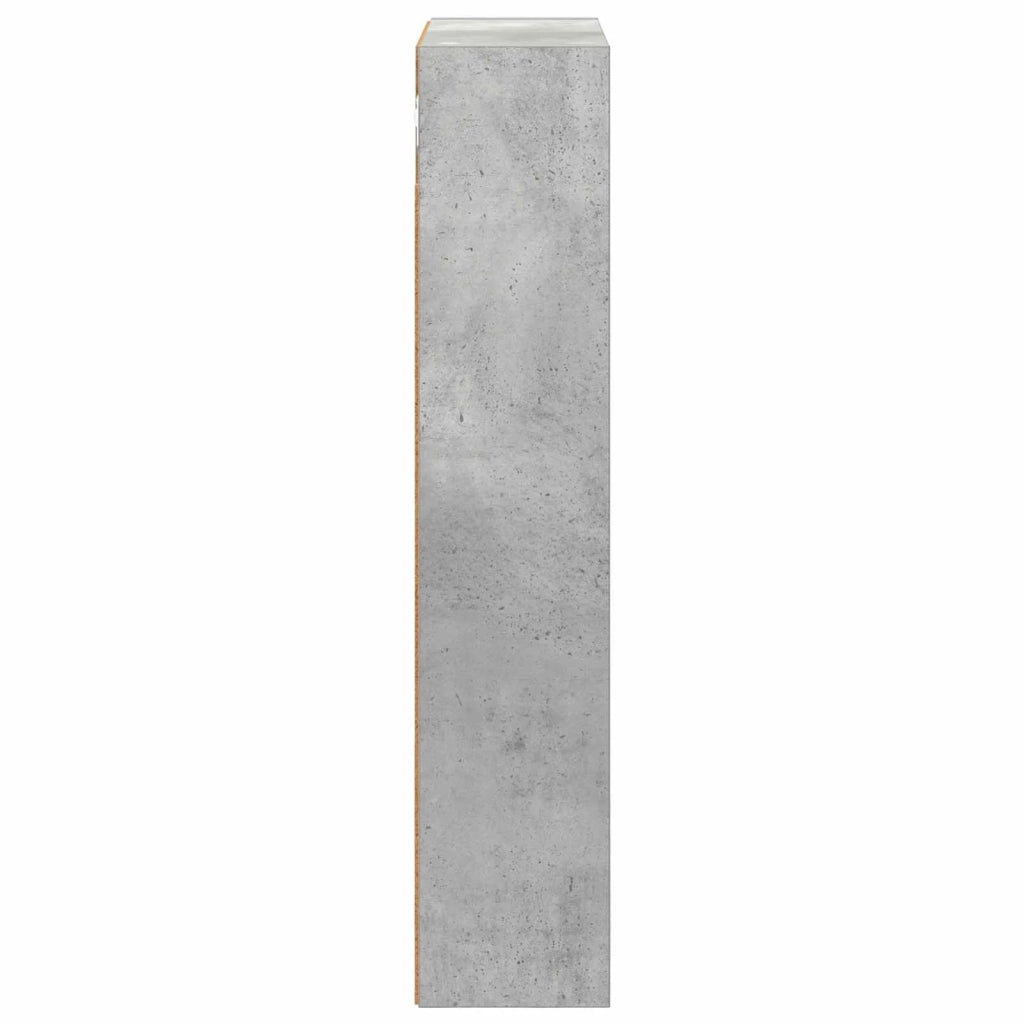 Armadio da bagno a muro Grigio Cemento 40 x 14 x 70 cm