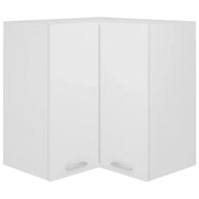 Pensile Angolare Â“LyonÂ” Bianco 57x57x60 cm