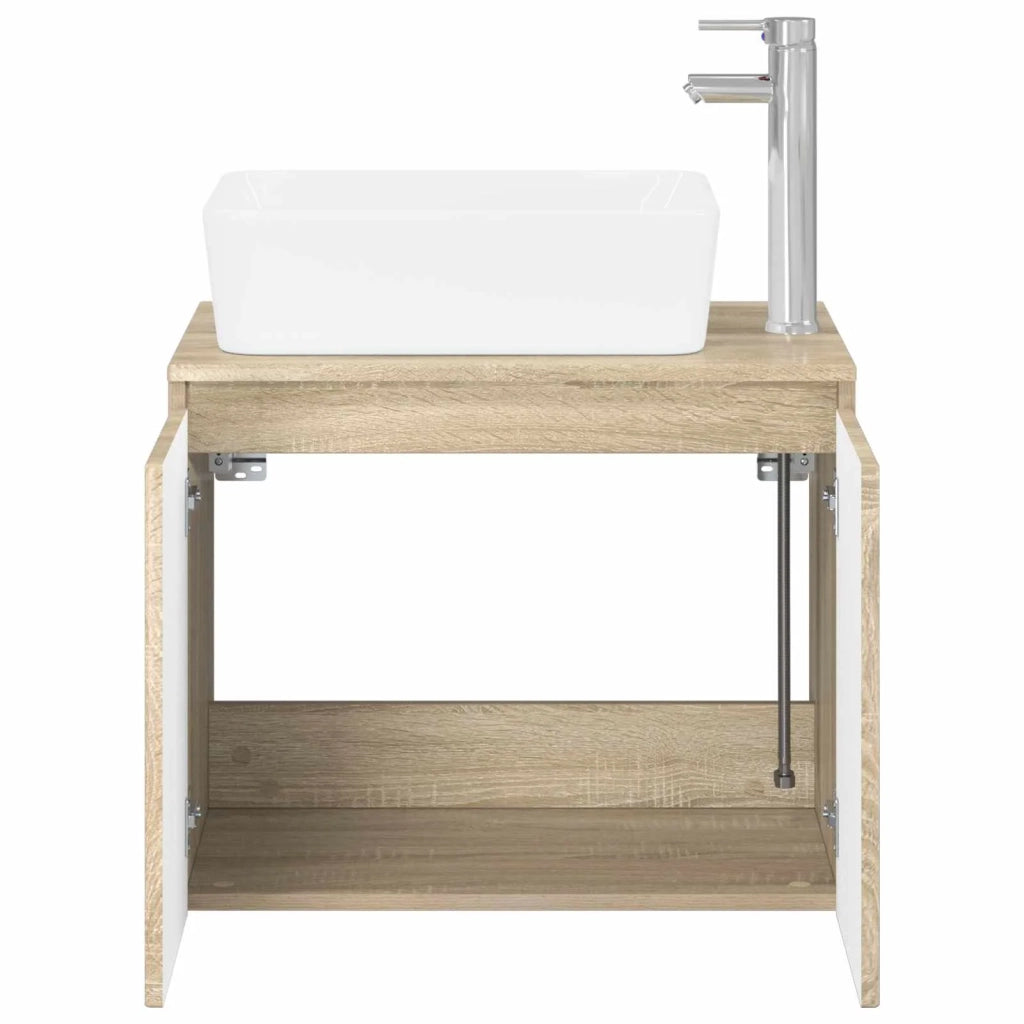 Set di mobili per il bagno Rovere Sonoma Legno ingegnerizzato 3404332
