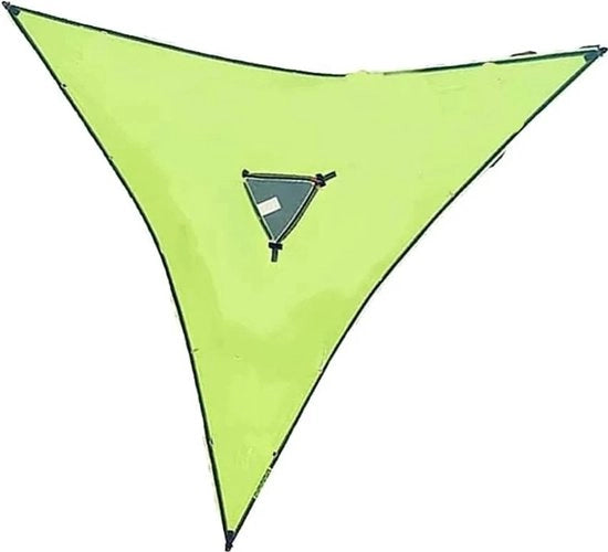 Hangmat Portatile a Tre Angoli - Sdraio da Campeggio - Sdraio da Campeggio - Sdraio Antenna - Sdraio Portatile Multiuso - 2,8m Design Compattibile - Leggero, Spazioso e Resistente - 2,8 Metri - Verde