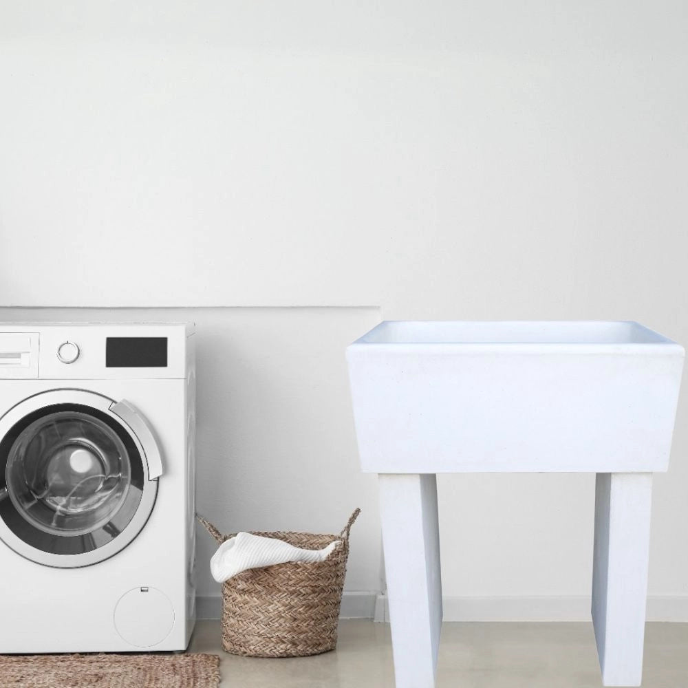 Pilozza calcestruzzo cemento serie ostuni 60 x 47 x h 30 cm con piedi