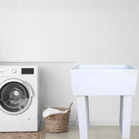 Pilozza calcestruzzo cemento serie ostuni 60 x 47 x h 30 cm con piedi