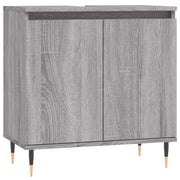 Mobile da Bagno | Armadio da bagno Grigio Sonoma 58x33x60 cm in Legno Multistrato