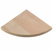 MENSOLA ANGOLARE 25x25 mm - spess. 1,8 mm - Colore Acero