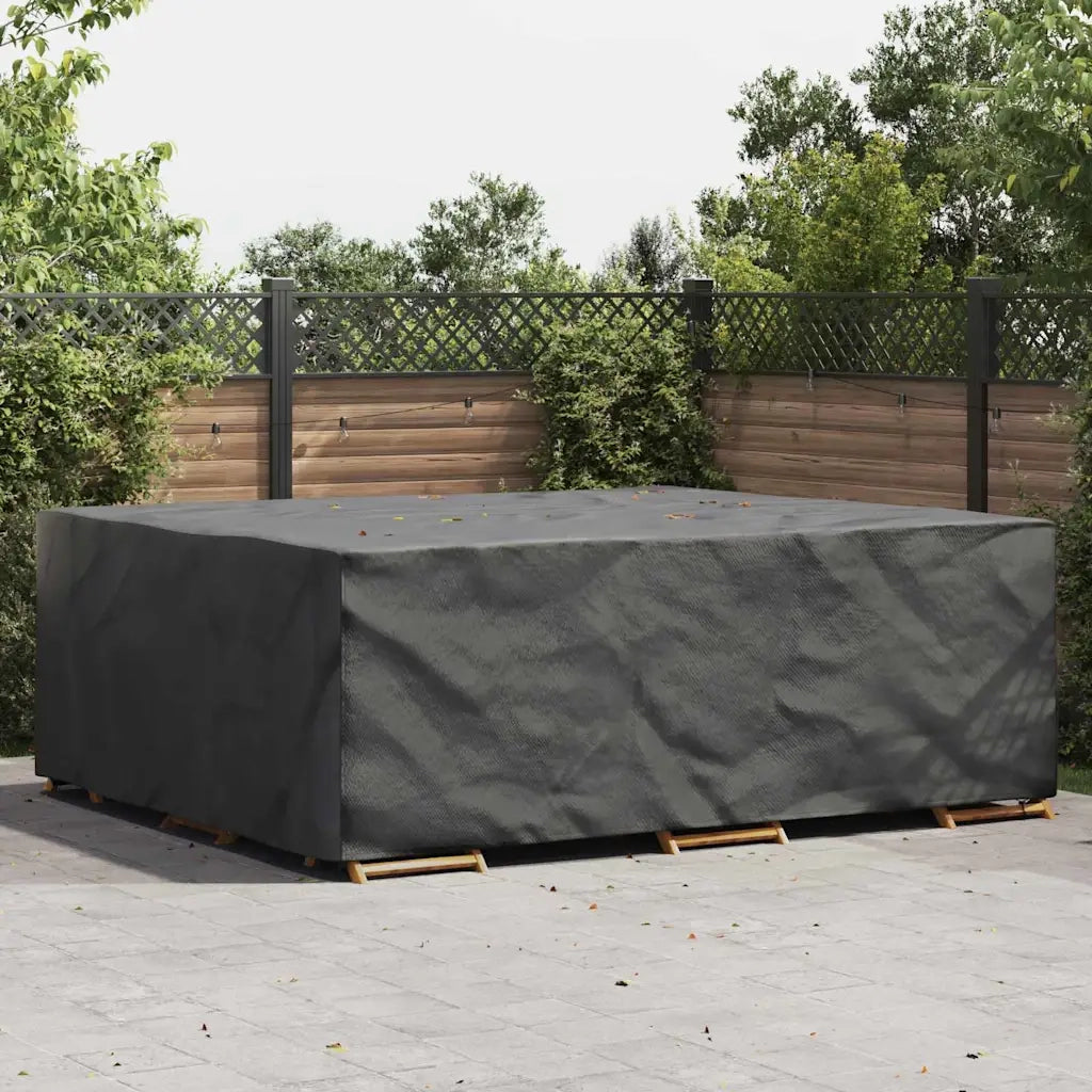 vidaXL Copertura per mobili da esterno Nero 300 x 250 x 70 cm 420D
