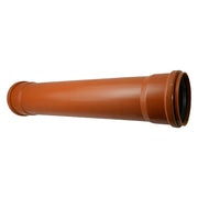 TUBO 2 BICCHIERI RAL  8023- Diam. 100 lungh. 3000- ESCLU- pezzi 1