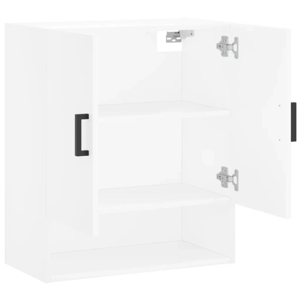 Armadietto a Muro | Mobile a Parete Bianco 60x31x70 cm in Legno Multistrato