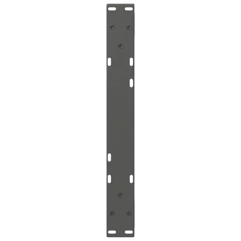 Gambe per tavolino 2 pz-Gambe per mobili Antracite 50x(30-31,3) cm Acciaio