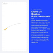 Olio manometro 605 mm - Adatto per Suzuki Aerio/Esteem/Vitara - Metallo/ABS - Numero di ordine 16910-77E05 - Giallo/Argento - Funzione eccellente