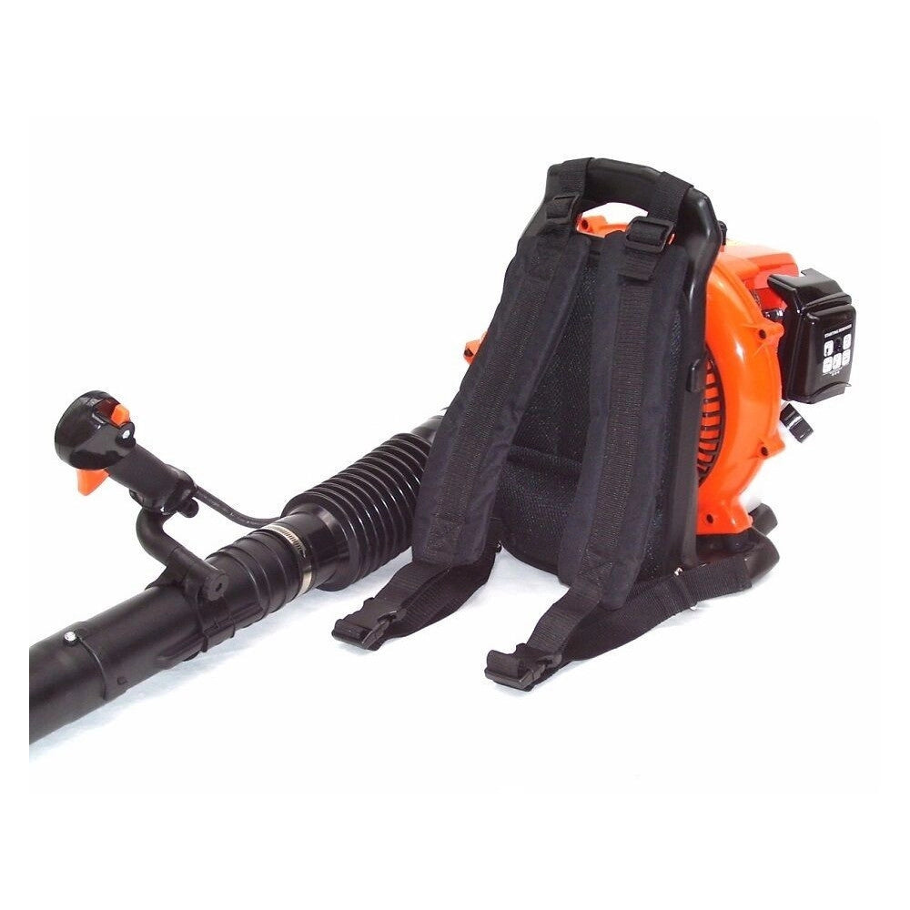 Trade Shop - Soffiatore A Zaino Con Motore A A Scoppio Da 42,7cc - 2 Tempi Foglie Giardino -
