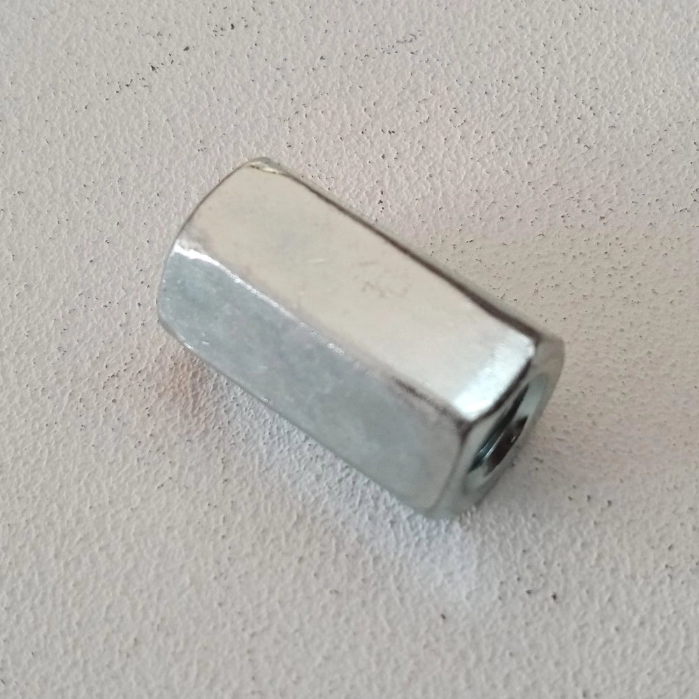 Dado m 10 distanziale manicotto di giunzione filettato-5pz
