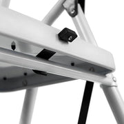 Ladder Opvougbile 3 Rami con Parapetto di Sicurezza e Superficie Antiscivolo
