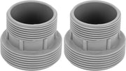 2 pezzi Adattatore di connessione per tubo di filtro universale per piscina con guaina di connessione per 4560 per 58254 Adattatore di conversione per tubo di piscina