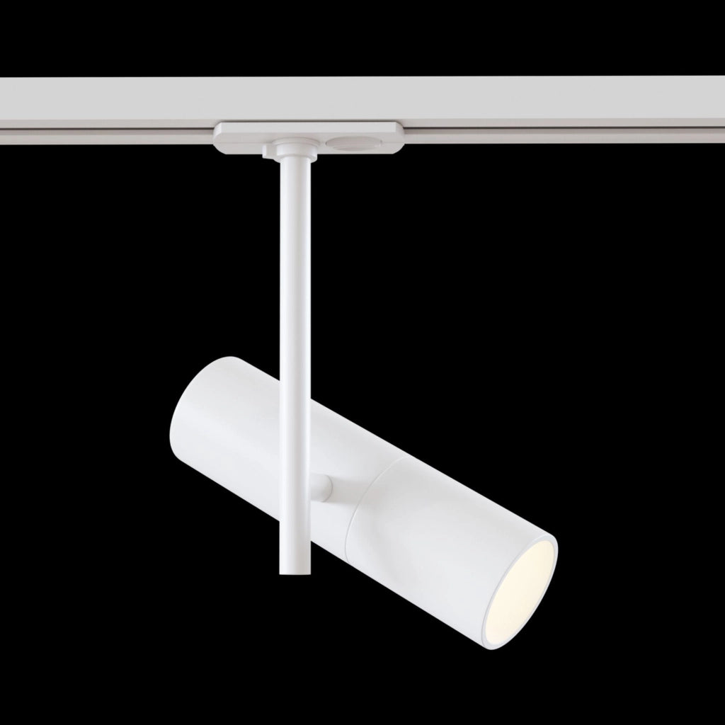 Faretto per Sistema Illuminazione Binario 50W GU10 in Alluminio Elti  Bianco