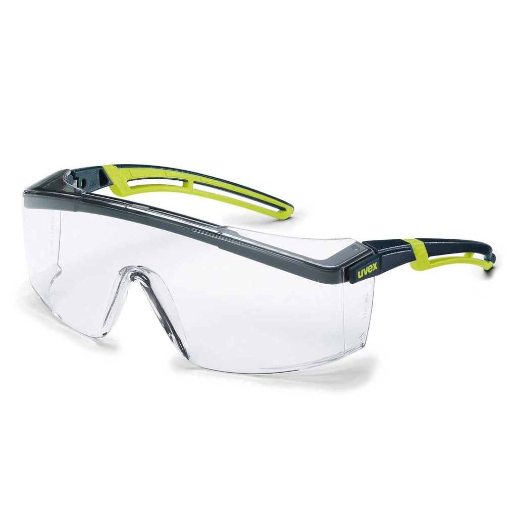 Uvex 9164285 occhialini e occhiali di sicurezza Lime, Nero