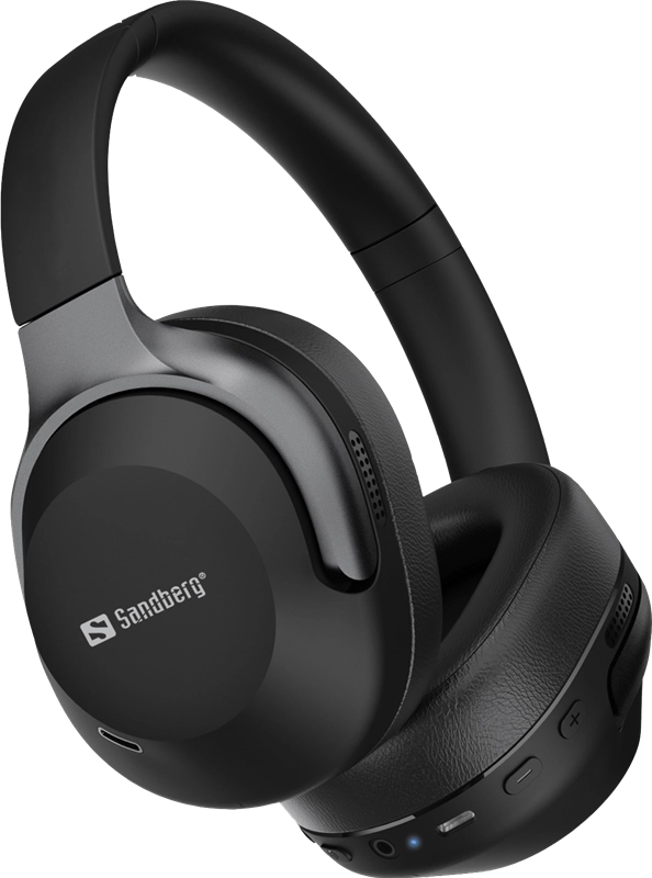 ORIGINAL Sandberg Accessori per computer nero 126-53 Wireless-Kopfhörer Sandberg Wireless Travel Headset ANC+ENC