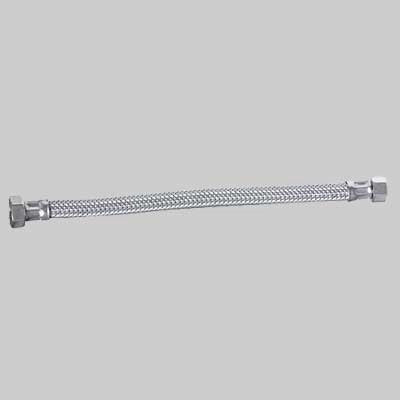 FLESSIBILE INOX F/F 3/8 X 3/8  cm 40     MADE IN ITALY