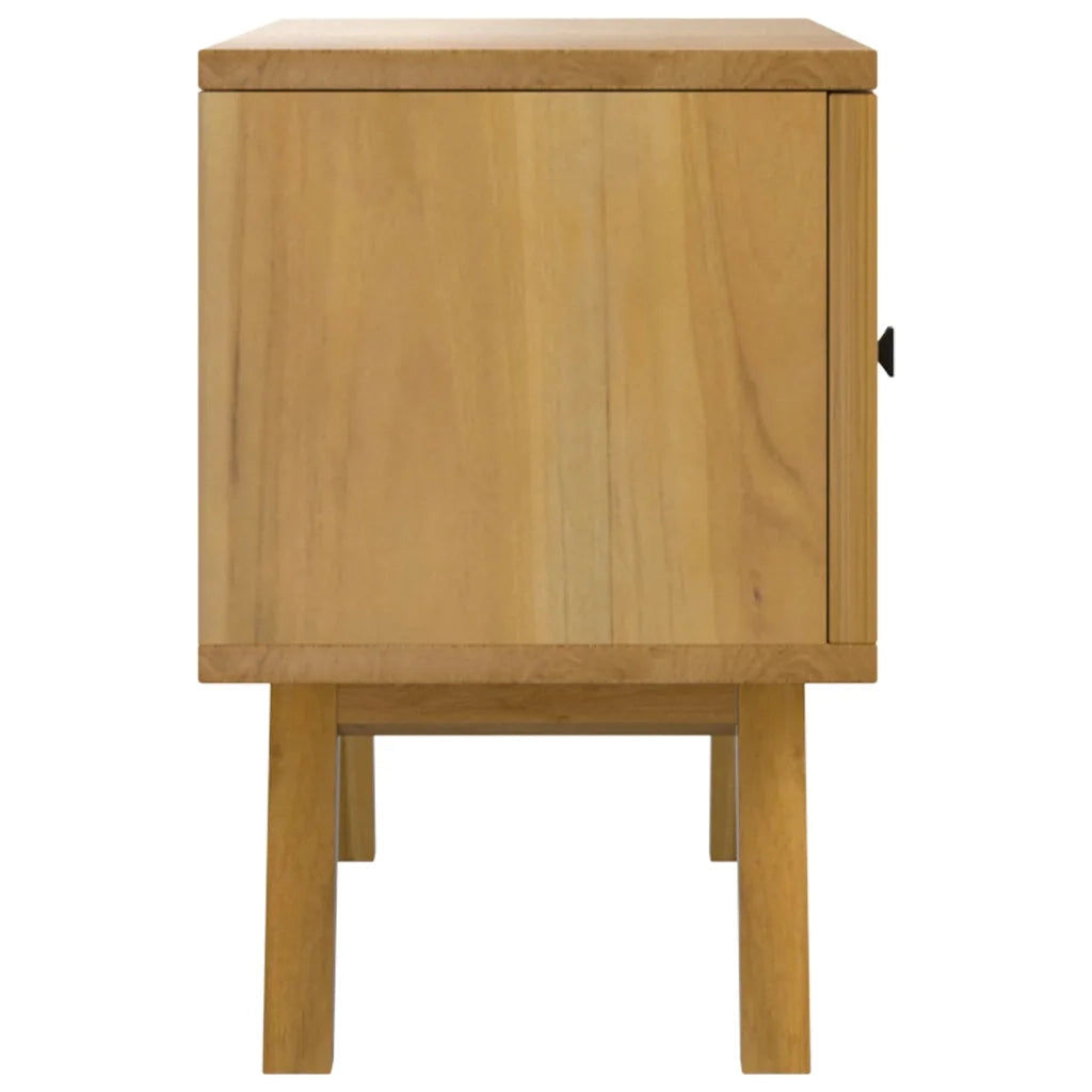 Mobile Porta TV 110x30x50 cm in Legno Massello di Teak 340869