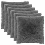 Federa 6 pcs HEERLEN Grigio Chiaro 80 x 80 cm Fleece PV 913738