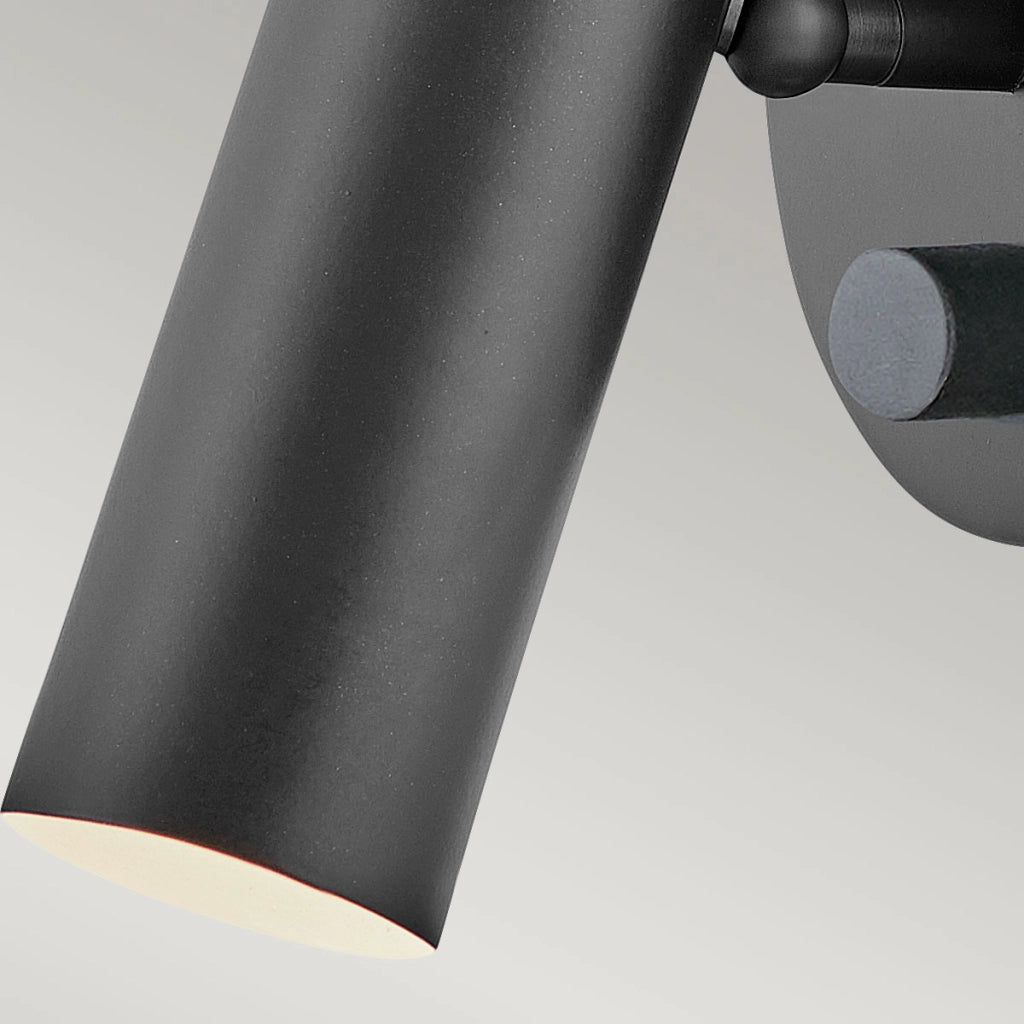 Applique LED lettura Dax Hinkley nera 8W con switch
