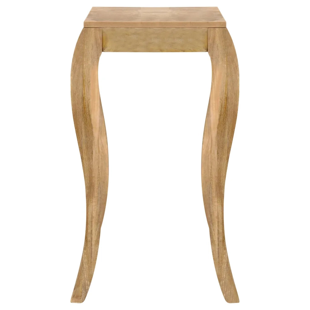 Tavolo Consolle in Legno Massello di Mango 118x38x76 cm 247115
