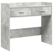 Tavolo consolle Grigio Cemento 90 x 35 x 80 cm 8011302