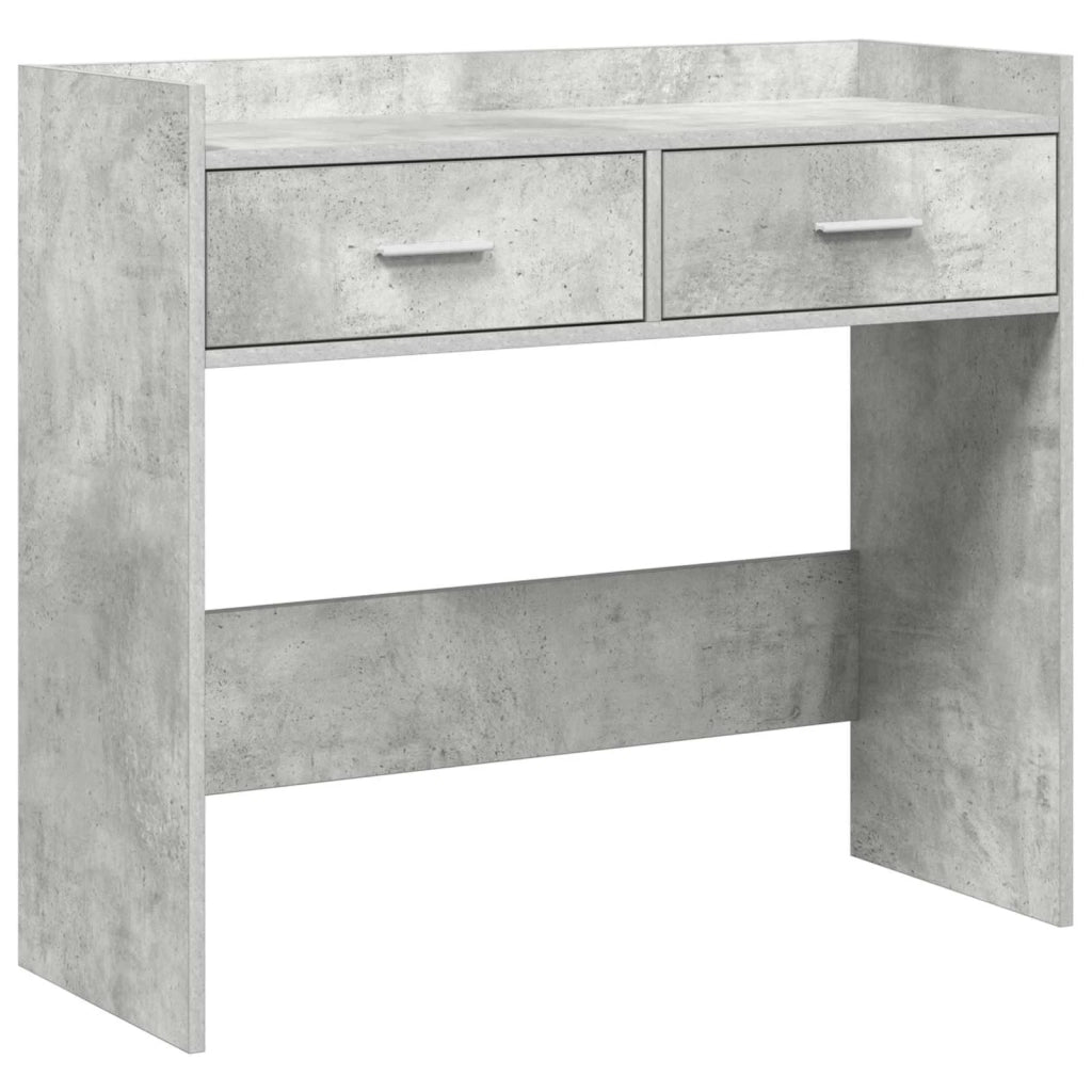 Tavolo consolle Grigio Cemento 90 x 35 x 80 cm 8011302