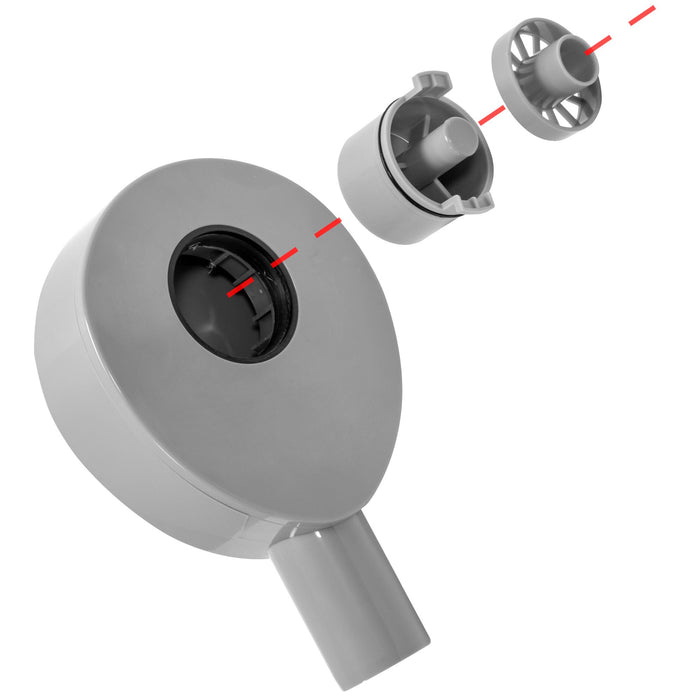 Canalina Di Scarico Rea Greek Pro Mirror Gold 80