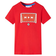Maglietta da Bambino Rossa 92cod mxl 133388