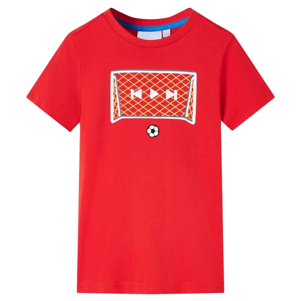 Maglietta da Bambino Rossa 92cod mxl 133388