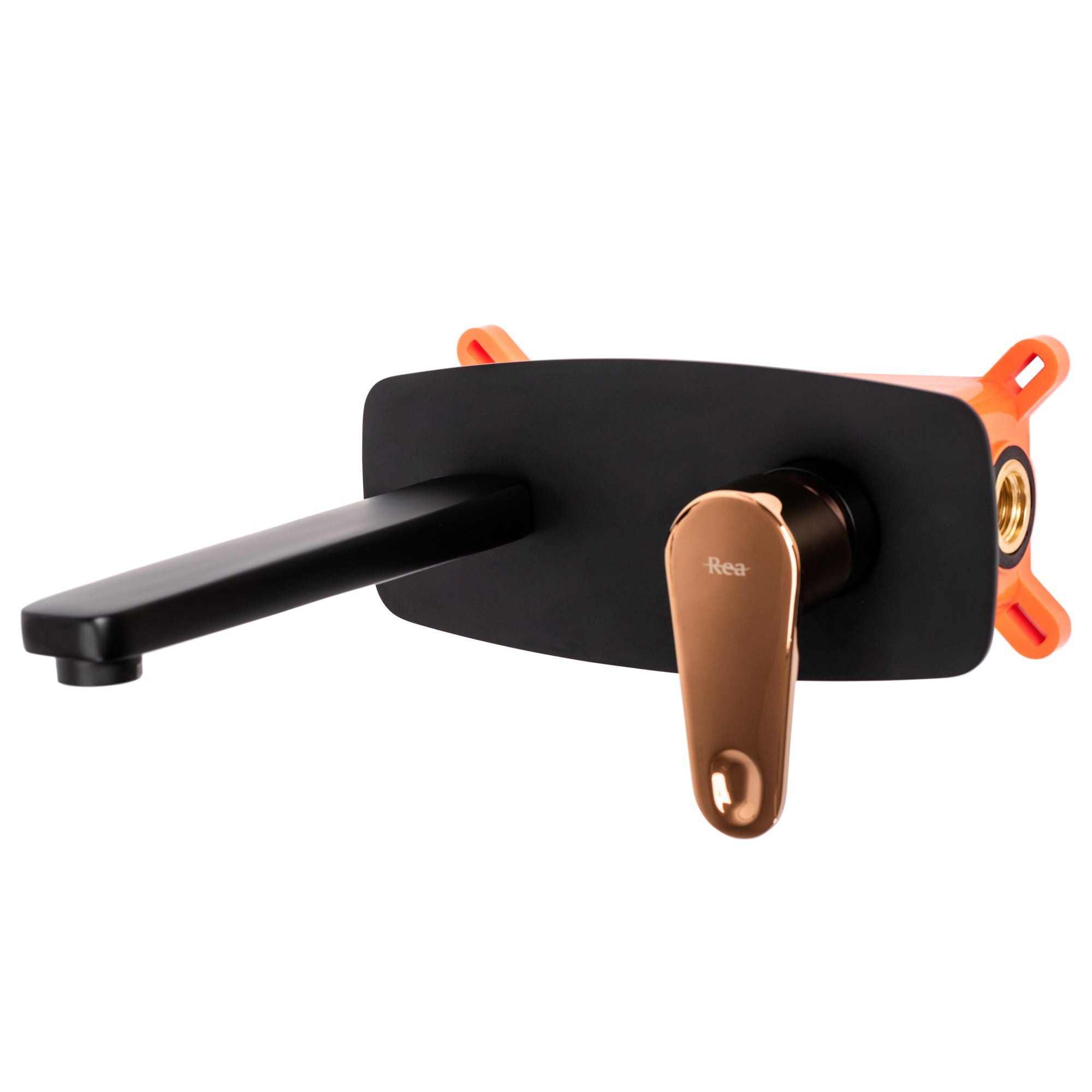 Rubinetto Da Incasso Rea Mild Black Rose Gold + Box