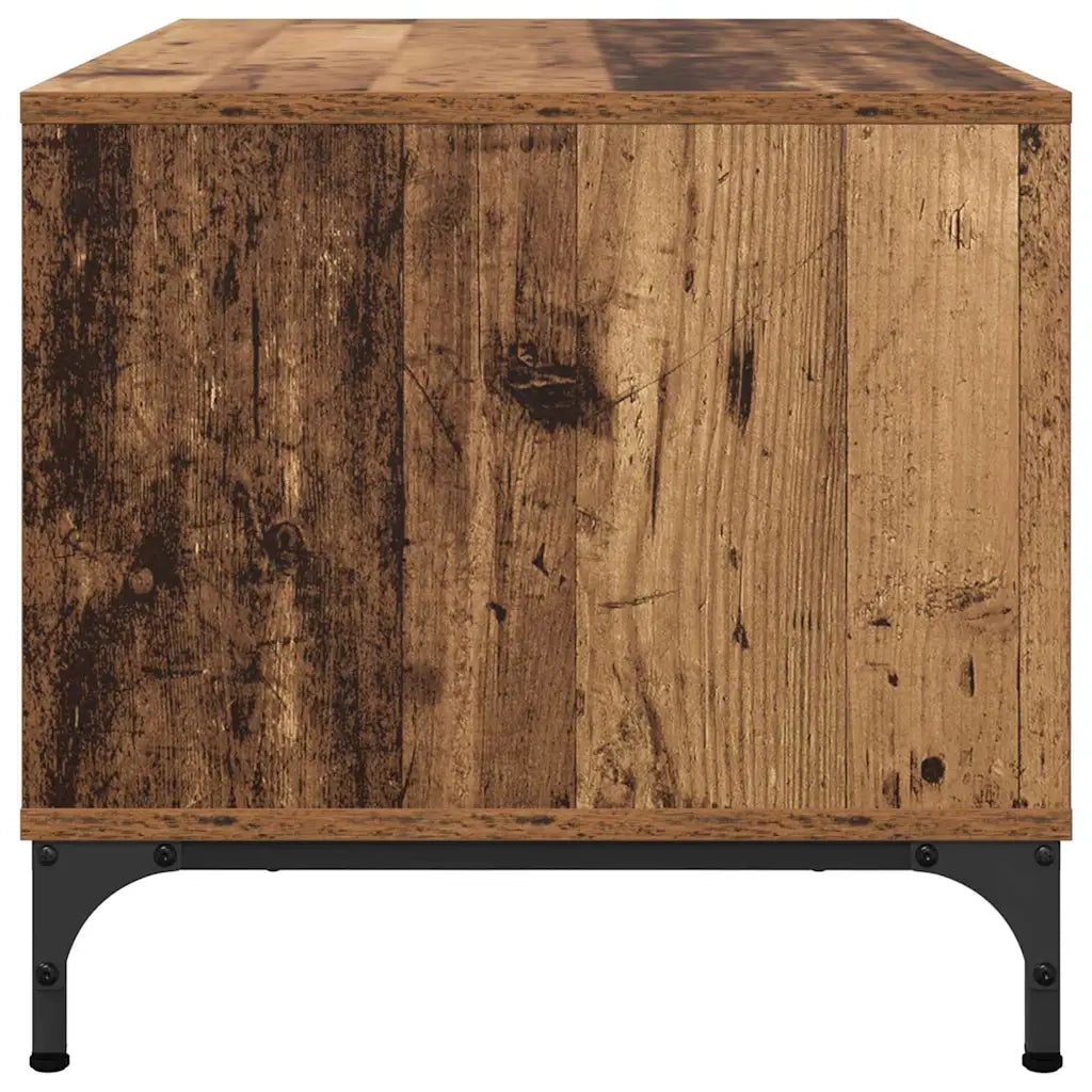 Tavolino da salotto con cassetto Legno vecchio 90 x 49 x 46 cm 883452