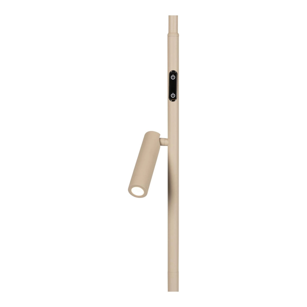 Lampada da terra CELESTE LED integrato 21W taupe Lucide