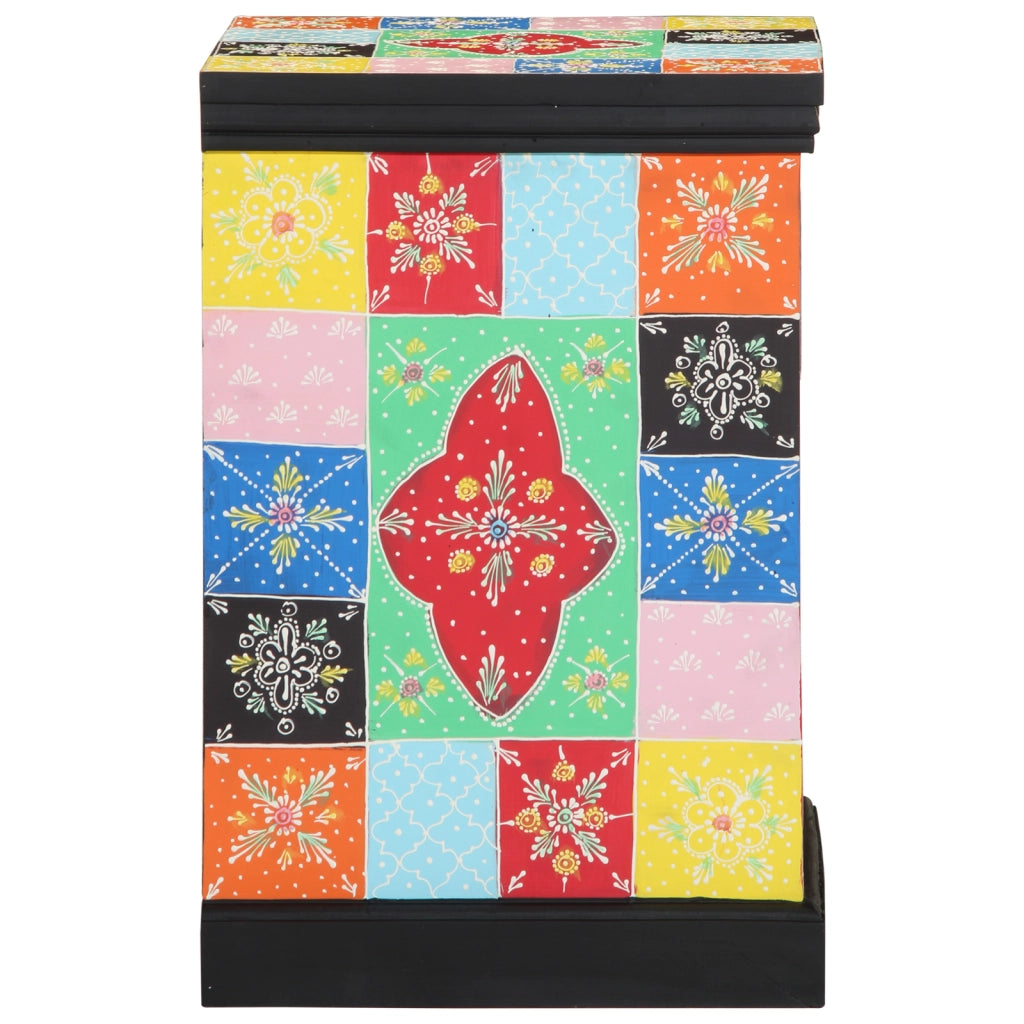 Mobile a cassetti Multicolore 40x40x60 cm in Legno di Mango