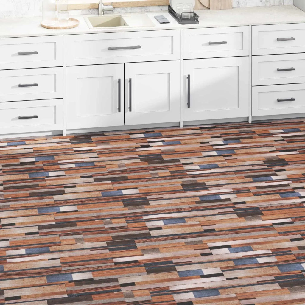 Tavole per Pavimenti 36 pz Multicolore 5,02 m2 PVC CFW2831289