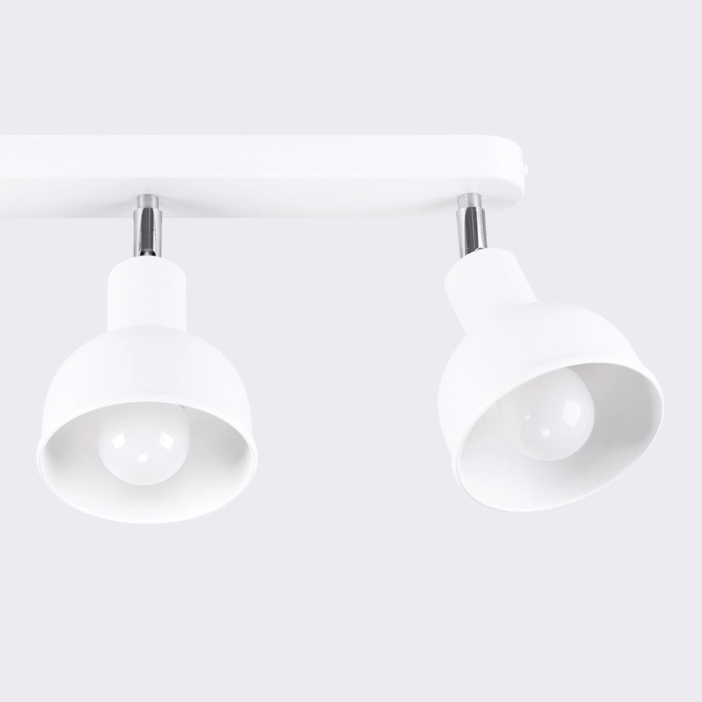 Spot soffitto triplo minimal bianco 3xE27 Pure Lume