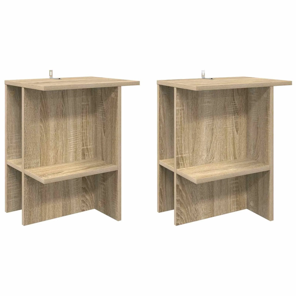 Tavolino da salotto 2 pcs Rovere Sonoma 40 x 30 x 49 cm 8001068
