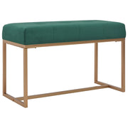 Panca/panca 80 x 36 x 45 cm velluto verde 02_0021246