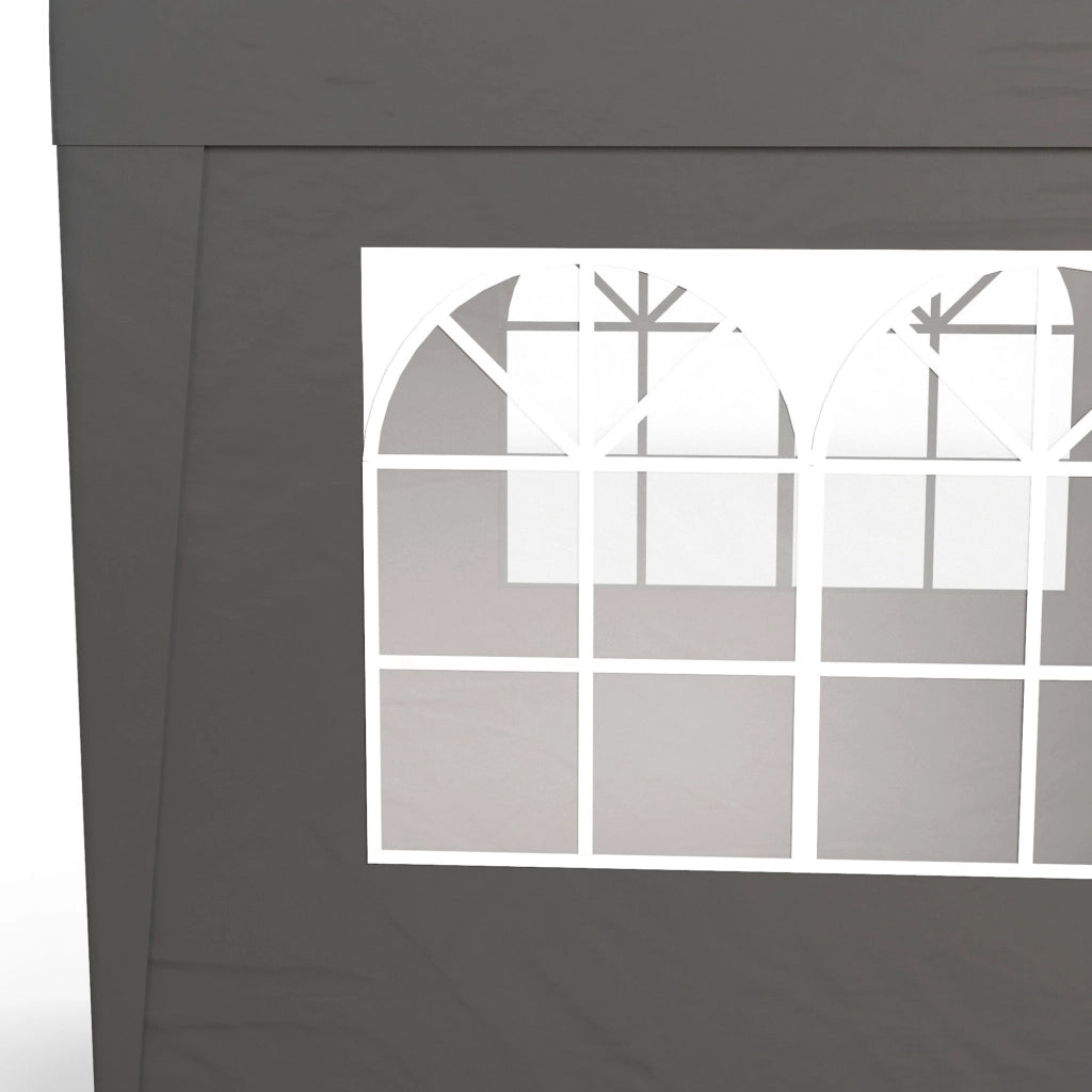 Tenda da giardino pieghevole ¨C zephmum ¨C grigio 3 pareti
