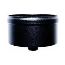 Tappo condensa con drenaggio ino x nero d.100