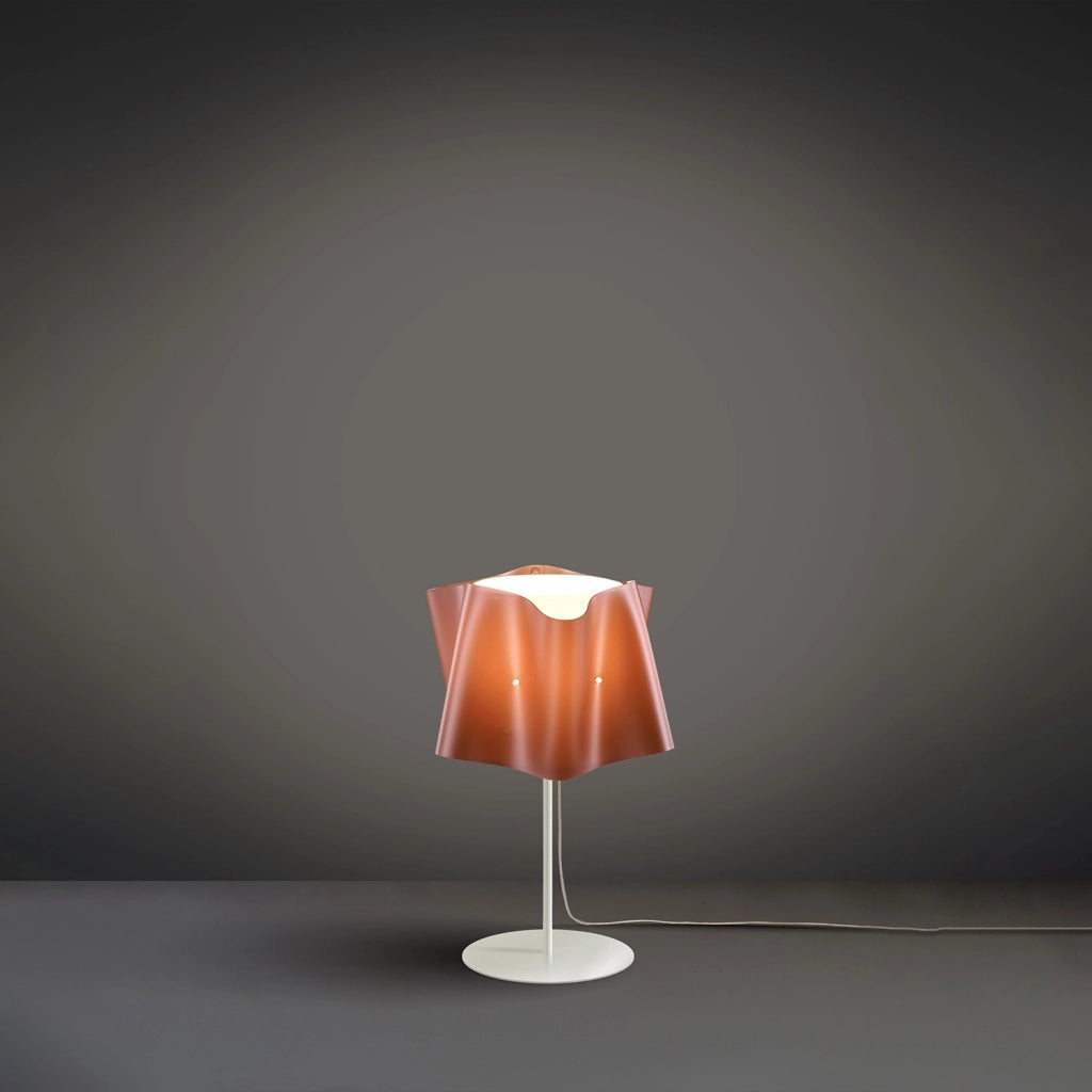 Lampada Da Scrivania-Ufficio Moderna Folio Polilux ® Rame E Metallo 1 Luce E27