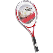 Trade Shop - Racchetta Da Tennis Adulti Borsa Trasporto Rete Da Badminton Giochi All'aperto -
